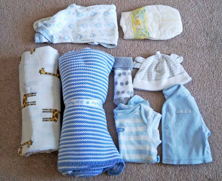 Baby Boy Hospital Bag